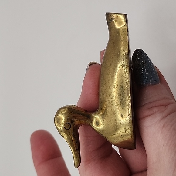 Vintage MCM Brass Ducks 4" 3.25" & 2.5" - Picture 9 of 9